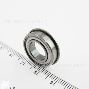 Roulement à bride de précision U-Micro F6800 10x19x5mm, roulement à billes à une rangée avec bride pour applications de précision - Product Image 2
