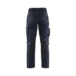 BLAKLADER - 719513308699C44 Women's Service <b>trousers</b> with <b>stretch</b> Dark navy/<b>Black</b> - EAN 7330509646960 <b>WORK</b> <b>TROUSERS</b> - Product Image 2