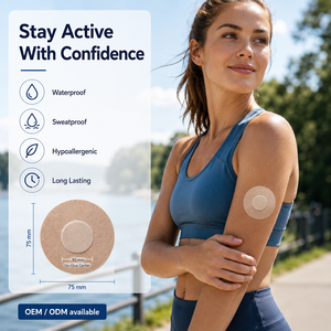 Parches Adhesivos de Alta Viscosidad OEM para <span class=keywords><strong>Freestyle</strong></span> 2/3 Enlite Medtronic, Cubierta de Sensor Impermeable de Larga Duración (14 Días) - Product Image 4