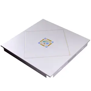 House Lighting Aluminum Ceiling Tiles 600x600 Plastic False Ceiling PVC Sheet