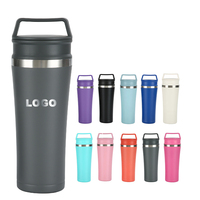 Tasse à café isotherme classique en acier inoxydable 304, grande capacité, portable pour l'extérieur et la voiture, maintien au chaud 12-24 heures, 320/450 ml
