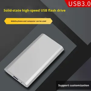 Tip-c 1TB katı hal Metal doku mobil sabit disk USB3.1 M2 arayüzü taşınabilir iş bilgisayar için cep telefonu Laptop onarım istasyonu - Product Image 3
