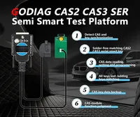 Plataforma de Prueba Semi Inteligente GODIAG CAS2 3 SER, Detecta Sincronización de Llaves, Lectura y Escritura de Datos sin Soldadura