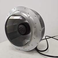 Ventilateur d'extraction mural à pales courbées vers l'arrière en acier galvanisé 280*80MM 220/230V 200W pour usage quotidien CE 3C