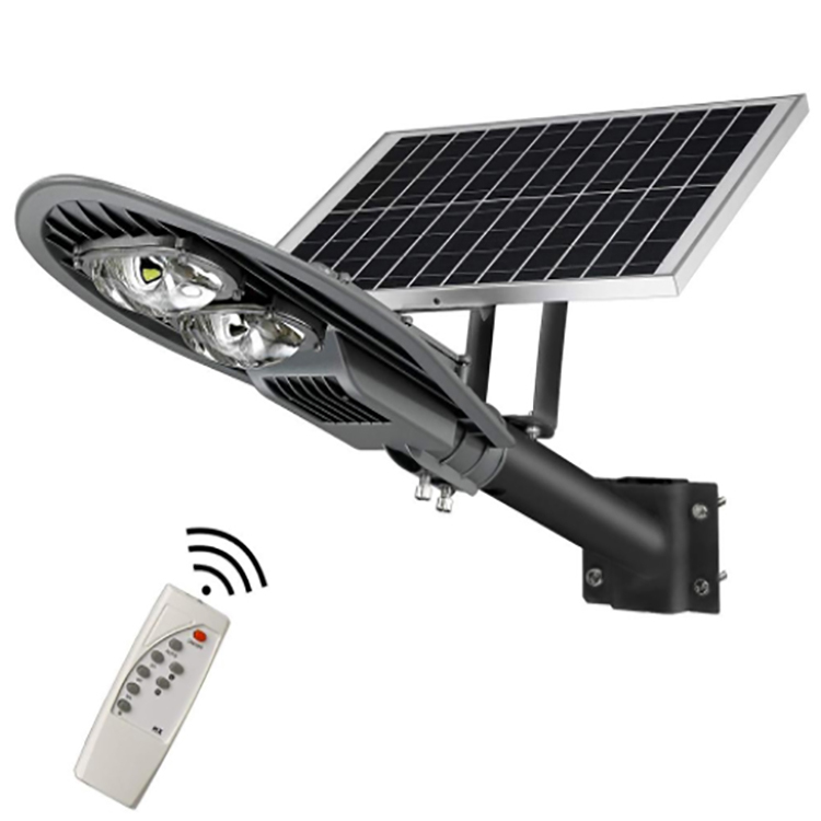 Impermeable al aire libre Luz de calle Solar integrada todo en uno con polo