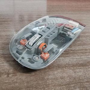 Taşınabilir BT5.2 optik 2.4G kablosuz Mini oyun fare yüksek doğruluk 3D tasarım şarj edilebilir ergonomik arkadan aydınlatmalı <span class=keywords><strong>USB</strong></span> sessiz fare - Product Image 3