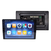 Autoradio Android GPS TS7 9/10 pouces 1DIN, écran tactile, lecteur MP3/MP5, CarPlay sans fil intégré, processeur quadricœur, tableau de bord