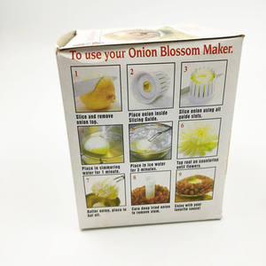 Vente en gros WXL079 Coupe-légumes pour la création de fleurs d'oignon frites, outil de cuisine - Product Image 2