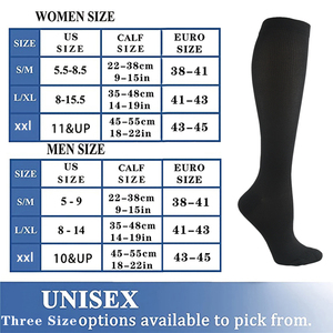 Varicose Veins Compression <b>Socks</b> Fit for Golf Rugby Running Hiking Sports for Anti Fatigue Driving Travel Flight Women Men <b>Socks</b> - Product Image 2