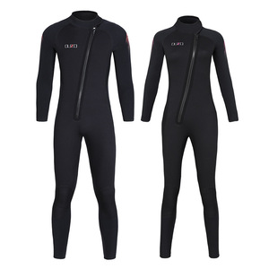 Pour <span class=keywords><strong>OUZO</strong></span> hommes femmes 5mm CR à manches longues une pièce plongée surf combinaison épais chaud hiver maillot de bain poitrine Zip étanche pour - Product Image 5