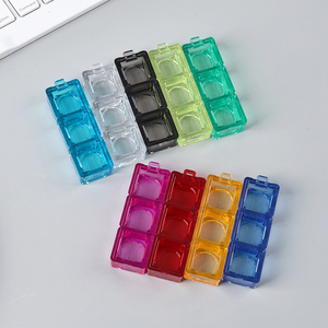 ของเล่นกดปุ่มใส 3 in 1 แบบ DIY สำหรับจับคู่สี  วัสดุ PC  ช่วยผ่อนคลาย  พร้อมพวงกุญแจทดสอบสวิตช์เปล่า - Product Image 3