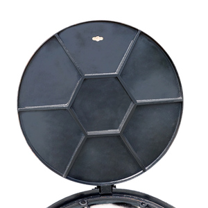 Công nghiệp bền tròn và vuông dễ uốn sắt gang cửa cống bìa với khung - Product Image 3