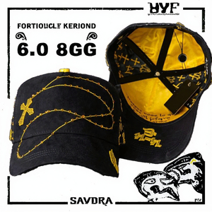 Gorra de béisbol de malla con visera curva 5, logotipo 3D bordado personalizado Exodo 14 JEY CEH, unisex, deportiva, con lazo, de alta calidad al por mayor - Product Image 3