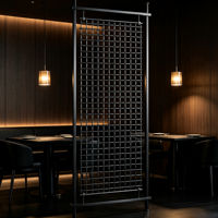 Panneaux décoratifs en treillis métallique, maille tissée en acier inoxydable pour plafond, rideau décoratif personnalisé, cloison