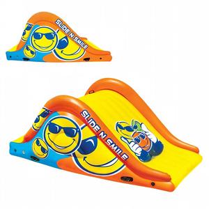 Factory Direct MAKE WAVES Giant PVC Inflatable Floating Water <b>Slide</b> 2 Lanes 9 Ft Double <b>Slide</b> ELI-B132 100-500kg Kids Adults - Product Image 5