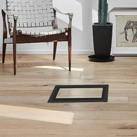 Grilles de sol métalliques pour système CVC, 4 x 10, évents d'aération