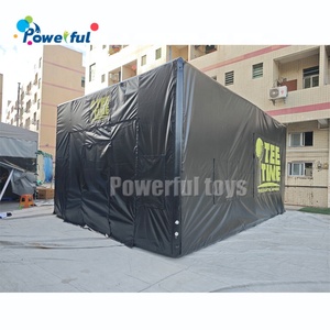 Tùy Chỉnh Chất Lượng Cao Ngoài Trời Trong Nhà Nhà Sân Sau Thực Hành <span class=keywords><strong>Inflatable</strong></span> Golf Mô Phỏng Lều Batting Lồng Với Cao Màn Hình Tác động - Product Image 3