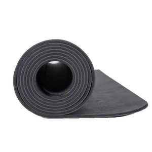 Eco não grosso amigável rasgo deslizamento resistente personalizado Natural borracha Yoga Mat Gym Training Mat