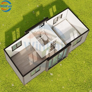 WinFair Mobile Extensible Préfabriqué 10 pieds <span class=keywords><strong>Villa</strong></span> Module Maison au Panama Maison en conteneur <span class=keywords><strong>Prix</strong></span> Luxe Fabriqué en Chine - Product Image 4