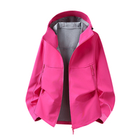 Veste Softshell Homme Personnalisée Imperméable, Coupe-Vent, Respirante avec Poche à l'Ourlet, Décontractée, à Capuche, Multicolore, pour l'Extérieur – Vente en Gros