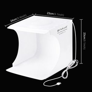 Puluz 23cm Anneau LED Mini Photo Studio <span class=keywords><strong>Light</strong></span> Box Vente Chaude avec 6 Couleurs Gratuites Arrière-plans Photo Studio Accessoires - Product Image 2
