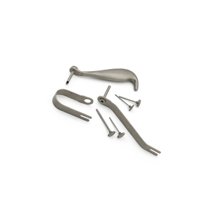 Kit d'instruments de chirurgie orthodontique Maxillo-faciale en acier inoxydable, rétracteur de joue, instruments manuels TRANSBUCCAL MOL - Product Image 1