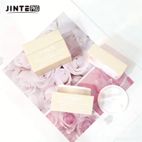 Vente en gros de pots carrés pour gel UV, crème cosmétique, poudre acrylique, 15ml, 30ml, 50ml, avec bouchon à vis, en plastique, avec logo