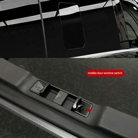 Ensemble de fenêtre coulissante manuelle de porte centrale de voiture avec panneau de commande pour Mercedes Benz Classe V Vito W447 Accessoires automobiles