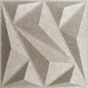 Paneles Acústicos Decorativos <span class=keywords><strong>de</strong></span> Fibra <span class=keywords><strong>de</strong></span> Poliéster Moldeados en 3D, Paneles <span class=keywords><strong>de</strong></span> Fieltro PET Moldeados en 3D para Amortiguación <span class=keywords><strong>de</strong></span> <span class=keywords><strong>Sonido</strong></span> - Product Image 4