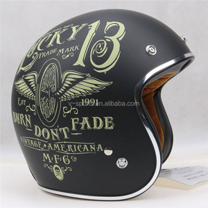 <span class=keywords><strong>Casque</strong></span> vintage flambant neuf TORC, <span class=keywords><strong>casque</strong></span> de moto rétro pour motos Chopper - Product Image 4