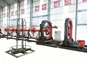 Volledig automatische stalen palenkooi-rolmachine, motor aangedreven draadgaaslasser, bouwmachines - Product Image 6