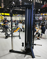 Machine à Câbles à Charge Libre avec Accessoire Power Rack, Système de Poulie Double Réglable, Entraîneur Fonctionnel Tianzhan TZ-Q1105
