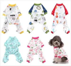 Roupas de cachorro design divertido, pijama pequeno cachorro