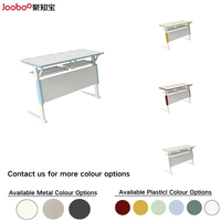 Table pour étudiant ensemble de bureau à deux places hauteur réglable en métal salle de classe mobilier scolaire turquie Table d'école ergonomique