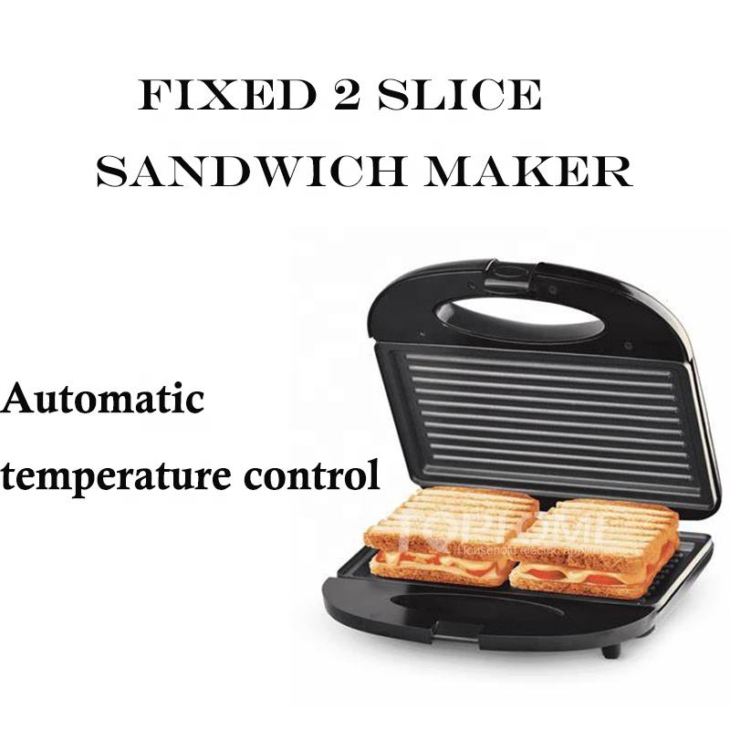 750 W Fixed Plate 2‑Slice Sandwich Maker - Image 6