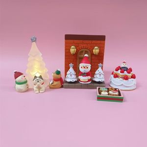 Artículos Decorativos <span class=keywords><strong>de</strong></span> Resina Navideños Qingh, Juguetes Modernos para el Hogar, Figuras, Cajas Sorpresa, Muñecos Zakka, Gatos Japoneses, Modelos 2024 - Product Image 4