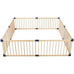 Clôtures de jouets de sécurité pour enfants à la maison clôtures d'intérieur pliantes en bois <span class=keywords><strong>parc</strong></span> de jeu pour bébés et tout-petits - Product Image 2