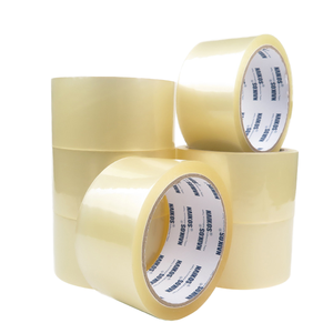 Ruban adhésif transparent en acrylique OPP de haute qualité, sensible à la pression, simple face, imperméable, pour scellage de cartons, marque <span class=keywords><strong>NAIKOS</strong></span>, ruban offset - Product Image 1