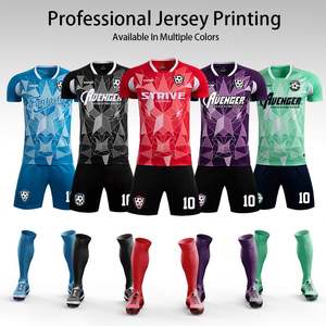 Abbigliamento sportivo da uomo maglia da calcio rossa a buon mercato magliette da calcio Camisetas De Futbol 2025 2023 kit da calcio personalizzati - Product Image 3