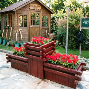 <span class=keywords><strong>Jardinière</strong></span> en <span class=keywords><strong>bois</strong></span> tendance et personnalisée pour l'extérieur, support à fleurs en <span class=keywords><strong>bois</strong></span> massif - Product Image 2