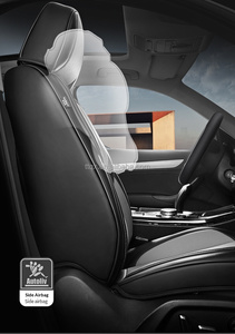 ชุดหุ้มเบาะรถยนต์หนัง Nappa สีเทา พร้อมพนักพิงหลังแบบยึดติด สำหรับ Toyota Corolla Camry <span class=keywords><strong>Yaris</strong></span> รุ่น Universal ครบชุด - Product Image 3