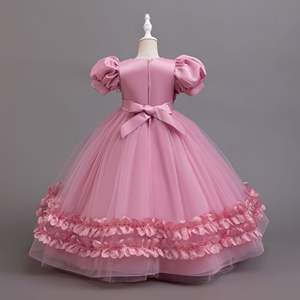 ملابس حفلة موسيقية حمراء من Yokids طويلة لعيد الميلاد للأطفال ملابس حفلة موسيقية للسنة الجديدة 3 7 11 12 سنة - Product Image 2