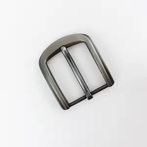 Custom Made 38Mm Roller Fashion Metal Smooth Aluminum Brass Clip Reversible Belt Buckles For Leather Belt