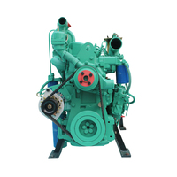 Moteur diesel hors-bord Voda neuf de 150 ch, 4 temps, 6 cylindres, démarrage électrique, refroidissement par eau, cylindrée de 9 L, modèle 6113, à vendre