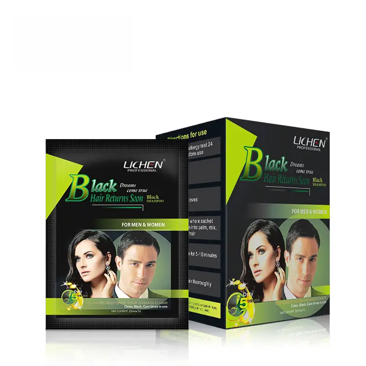 Cobertura de cabelo perfeita para mulheres, shampoo e tintura de cabelo com mudança instantânea personalizada para homens e mulheres
