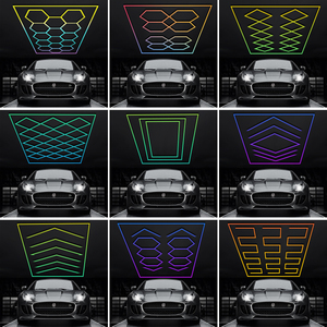 SUEZ 인기 판매 고품질 경량 육각형 RGB 조명 DIY 상업용 장식 헥사곤 RGB 라이트 - Product Image 1