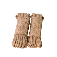 Corde de chanvre de jute épaisse naturelle écologique Corde de ficelle de jute de 6mm Corde de jute Shibari