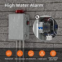 Panel de Control de Alarma de Agua para Bomba Sumergible Joinfworld POP-PM-WA |   Protector de inundación de circuito independiente con contactor de CA impermeable de 110 dB
