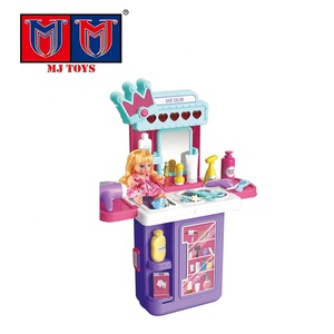 4 En 1 sonido de la luz chica que <span class=keywords><strong>maquillaje</strong></span> <span class=keywords><strong>tocador</strong></span> de <span class=keywords><strong>juguete</strong></span> muñeca - Product Image 1