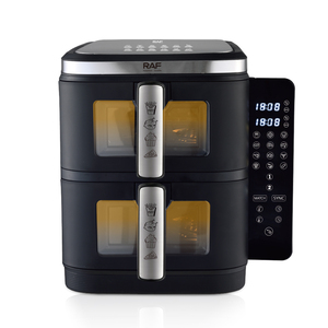 RAF 2800W Air Fryer Dual Basket 5.5L Plus Capacity With 360 Circulation for Oil Reduced Cooking Digital Air Fryer Smart Air - Product Image 1